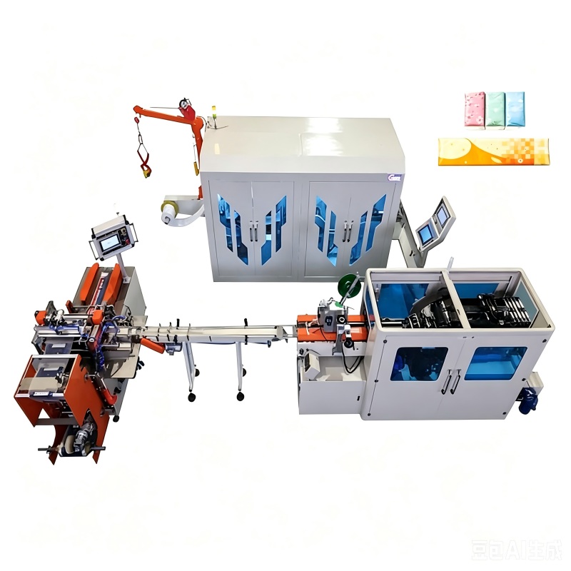DB-HK-150P Full Servo Single-Channel Pocket Tissue Production Line