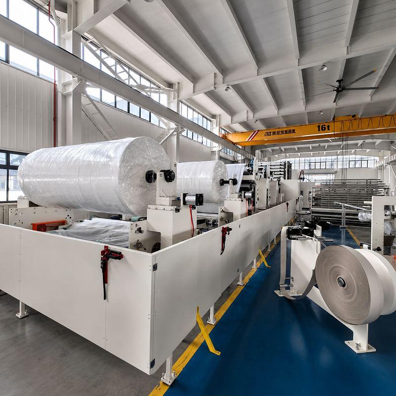 Toilet Paper Non-Stop Rewinder Line