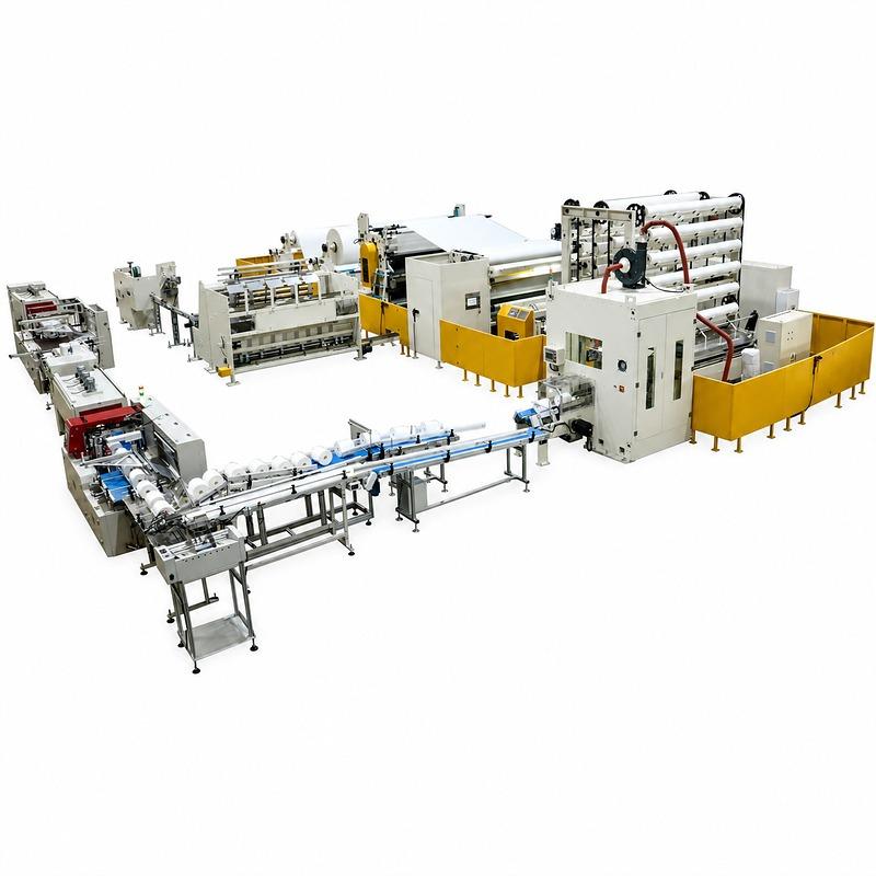 DB-JRT500 Non-Stop Maxi Roll Rewinder Line