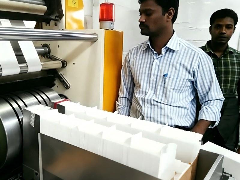 C-Fold Hand Towel Paper Machine in India