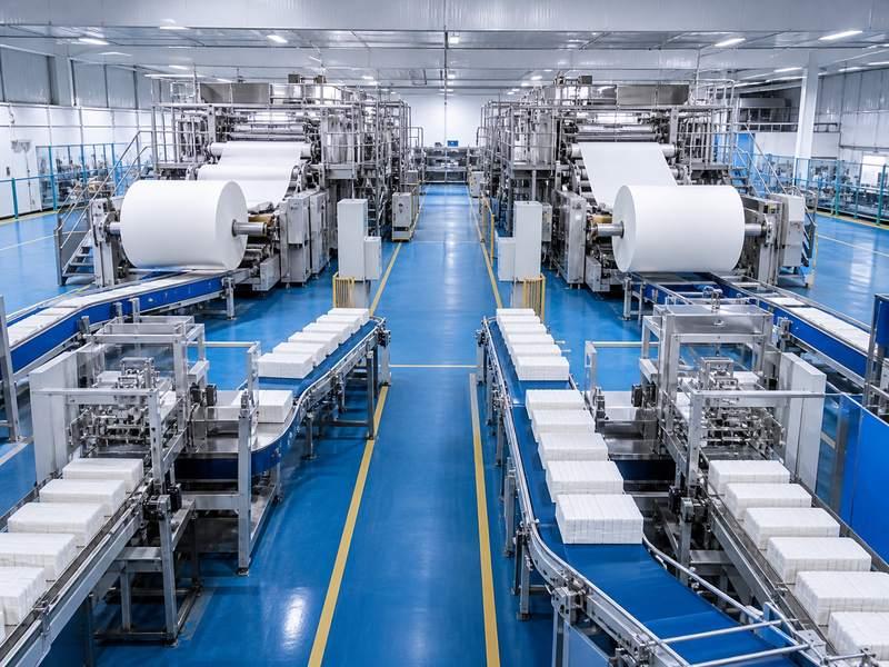 Reviewing a Flexible Napkin Production Layout