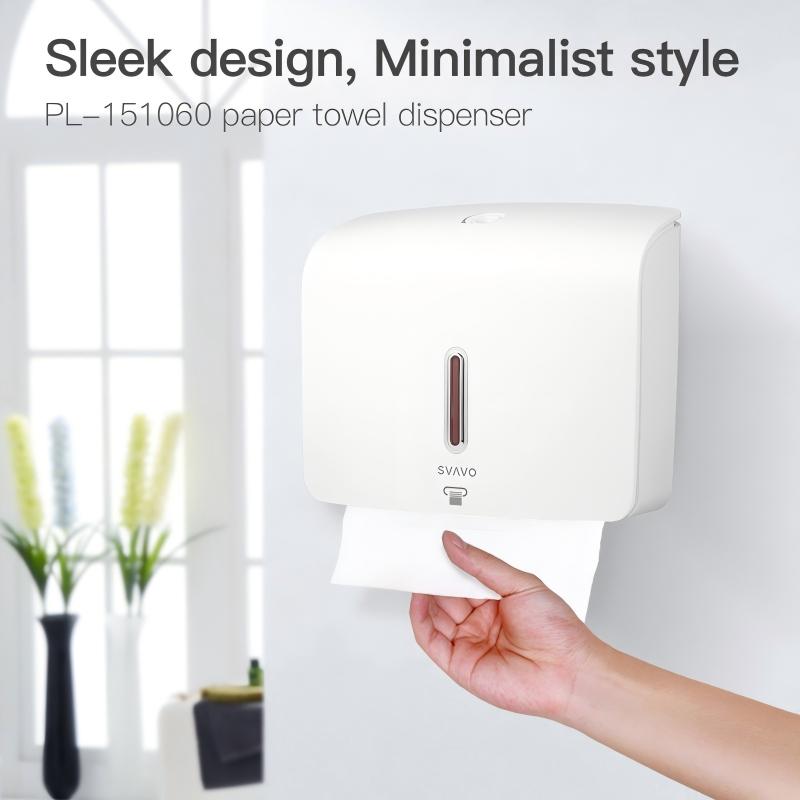 Folded Paper Towel Dispenser for