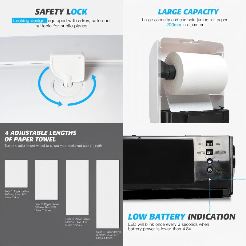 Automatic Paper Towel Dispenser with