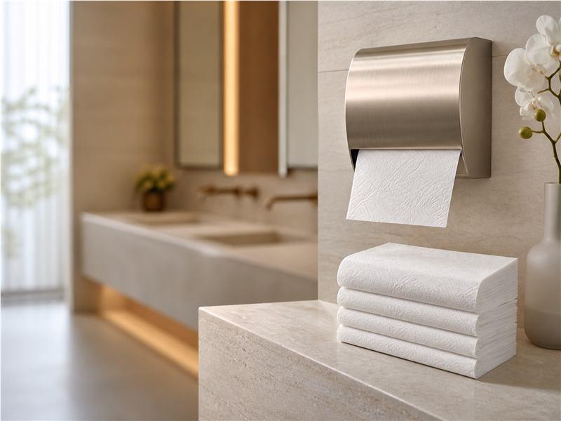 C-Fold Hand Towel Folding Machine for Hotels
