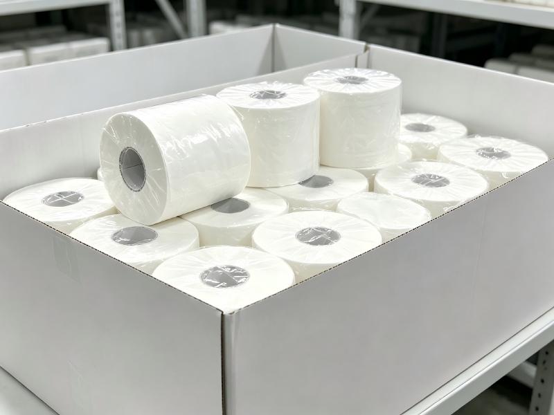 individually wrapped toilet paper rolls
