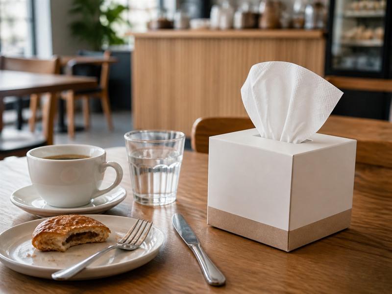Facial Tissues for Restaurants and Cafés