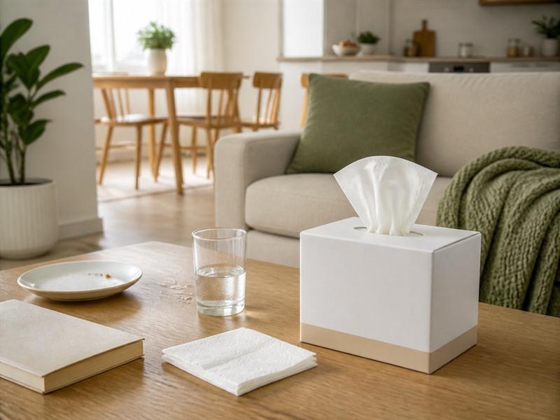 Facial Tissues for Homes and Apartments