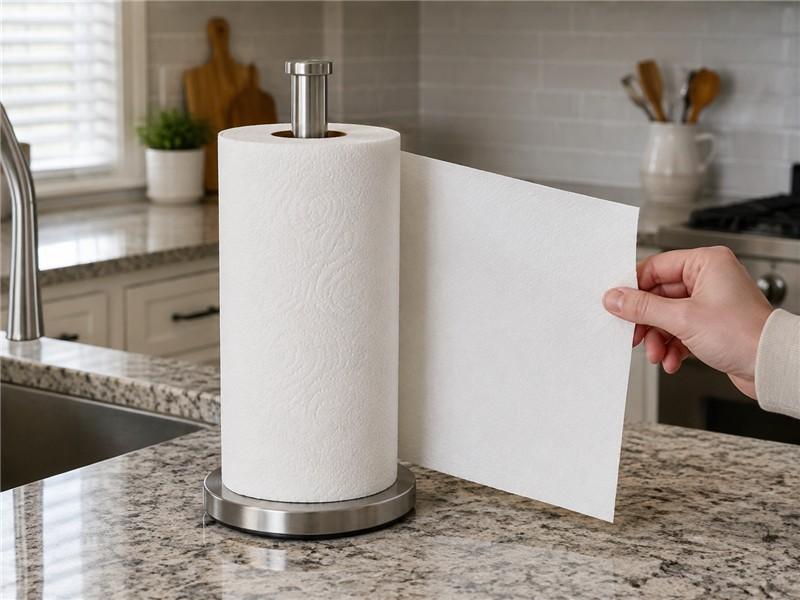 coreless kitchen towel roll production