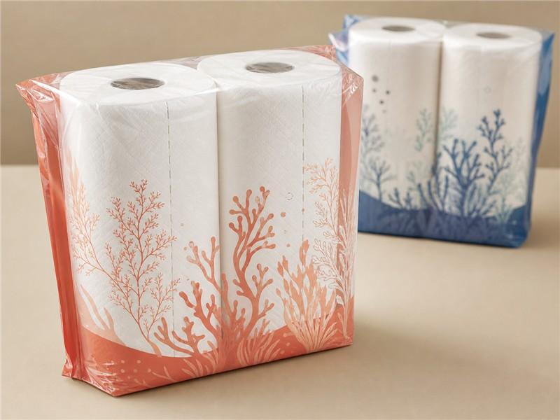 Private-Label Kitchen Towel Rolls for Retail