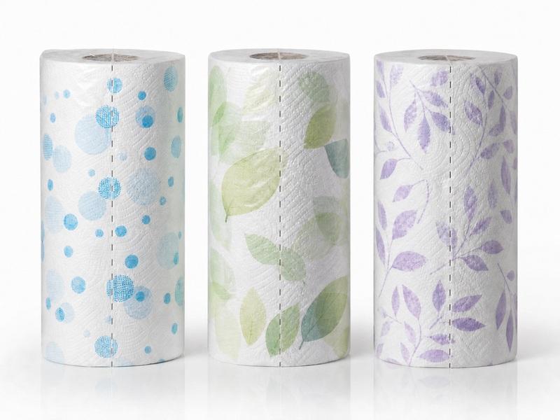 Private-Label Kitchen Towel Rolls for Retail
