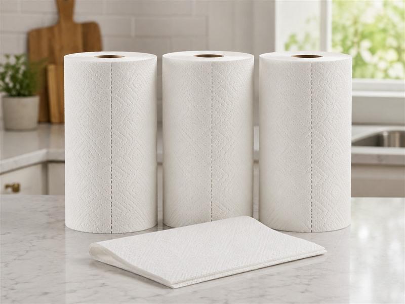 Glue-Laminated Kitchen Towel Rolls Bonded Structure and Product Options