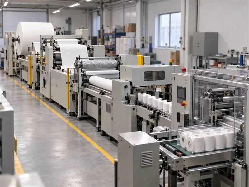 How Much Space Is Needed for a Toilet Paper Production Line?