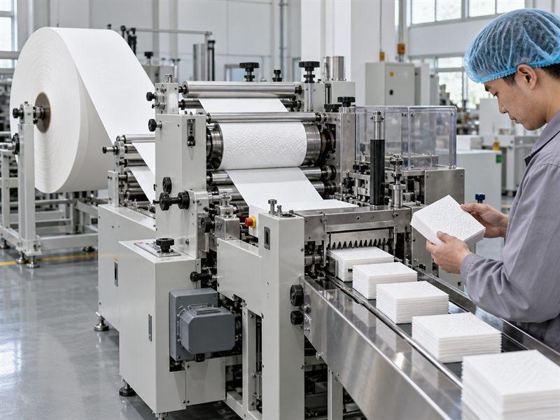 Napkin Machine Installation and Trial Production Adjustment Guide