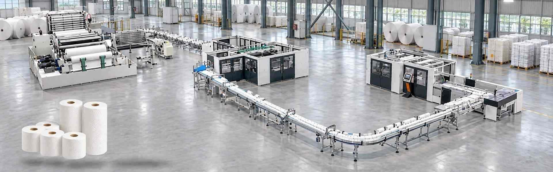 Match a Tissue Line to Your Finished Format, Output Target and Floor Space