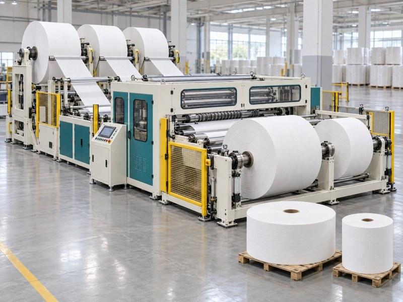 Jumbo Reel Machine