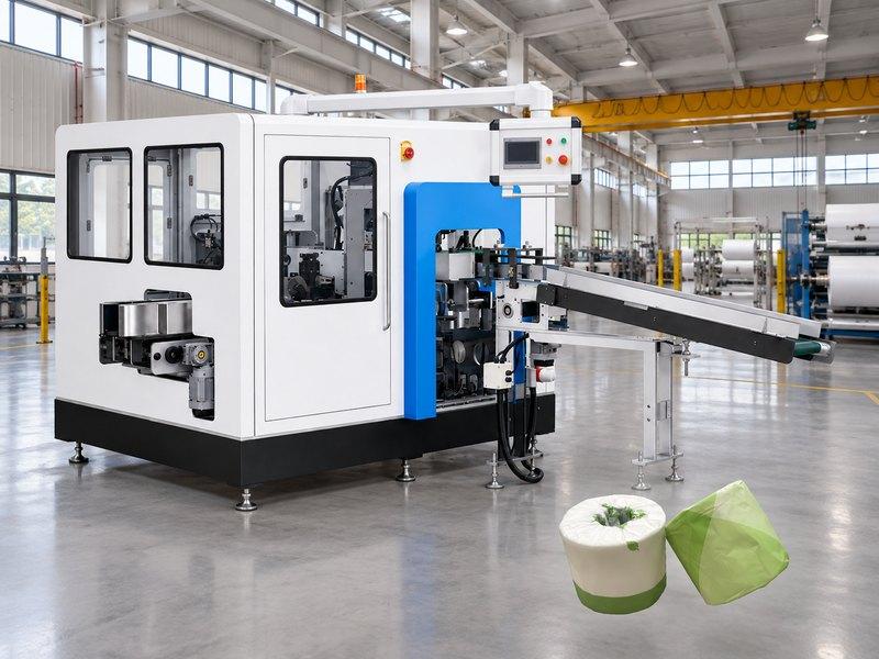 Toilet Roll Single Wrapping Machine