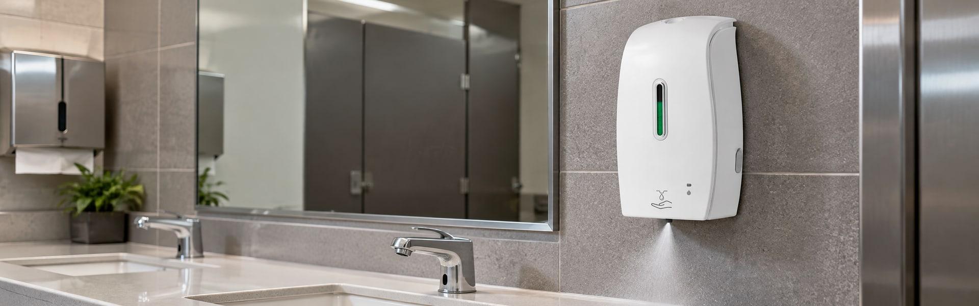 Match Dispenser Capacity and Mounting to Washroom Traffic