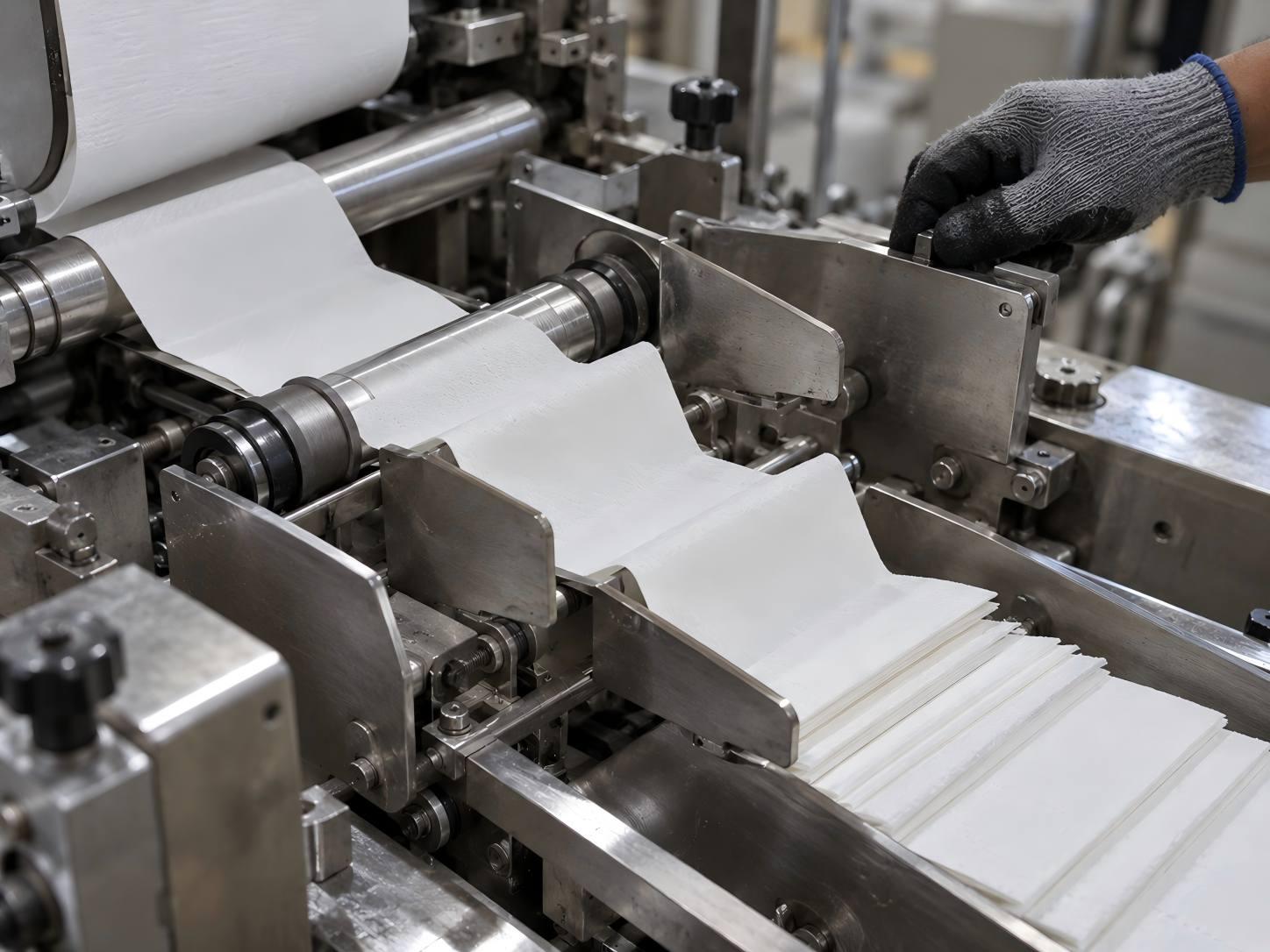 Interfold Hand Towel Paper Machine