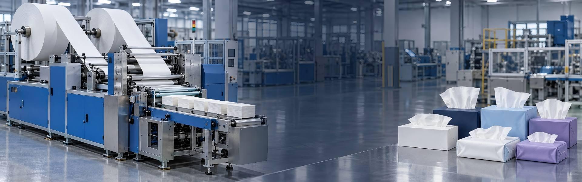 Review Facial Tissue Converting Projects by Product and Output