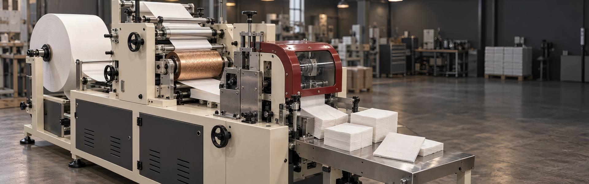 Match a Napkin Paper Machine to Your Tissue Output and Floor Plan
