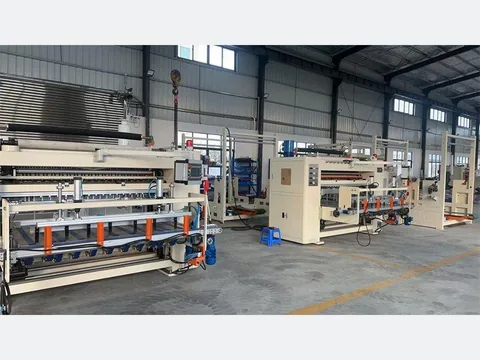 V-Fold Facial Tissue Machine Workshop Photos