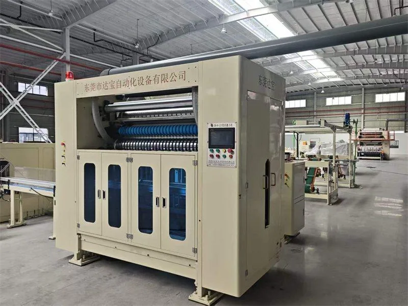 DOUBLE tissue machine manufacturing workshop