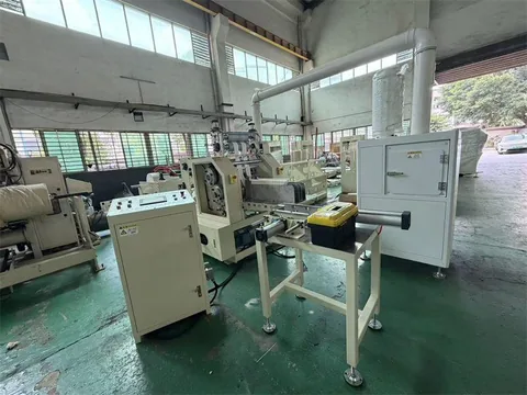 C-Fold Hand Towel Machine Workshop Photos and Equipment Layout