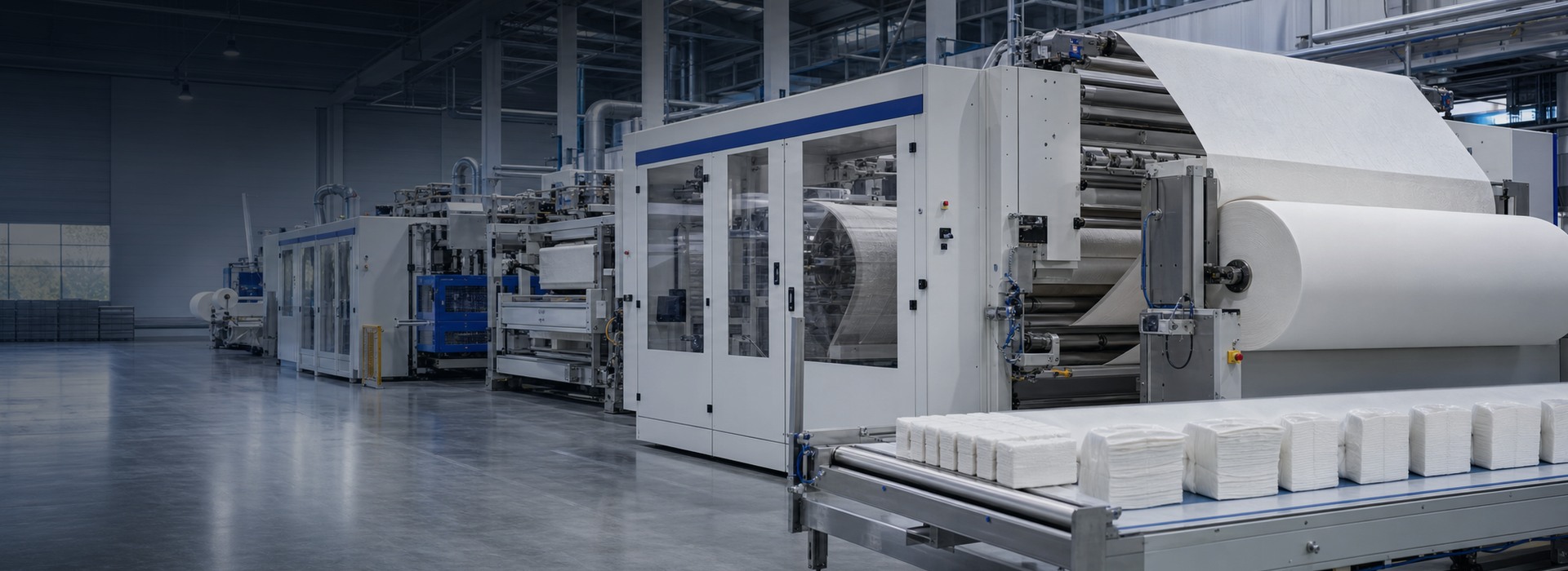 Build a Tissue Converting Line That Matches Your Output