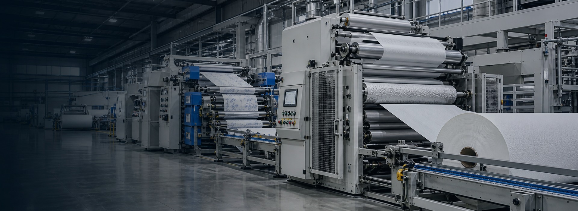Find the tissue converting equipment that fits your product range