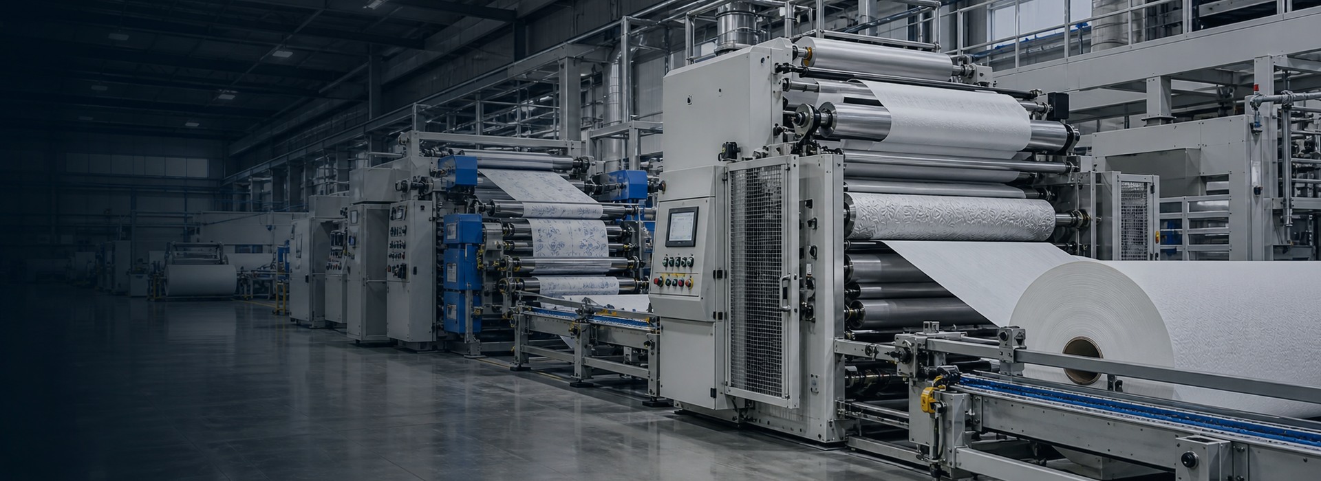 Plan a complete tissue production line for your product range