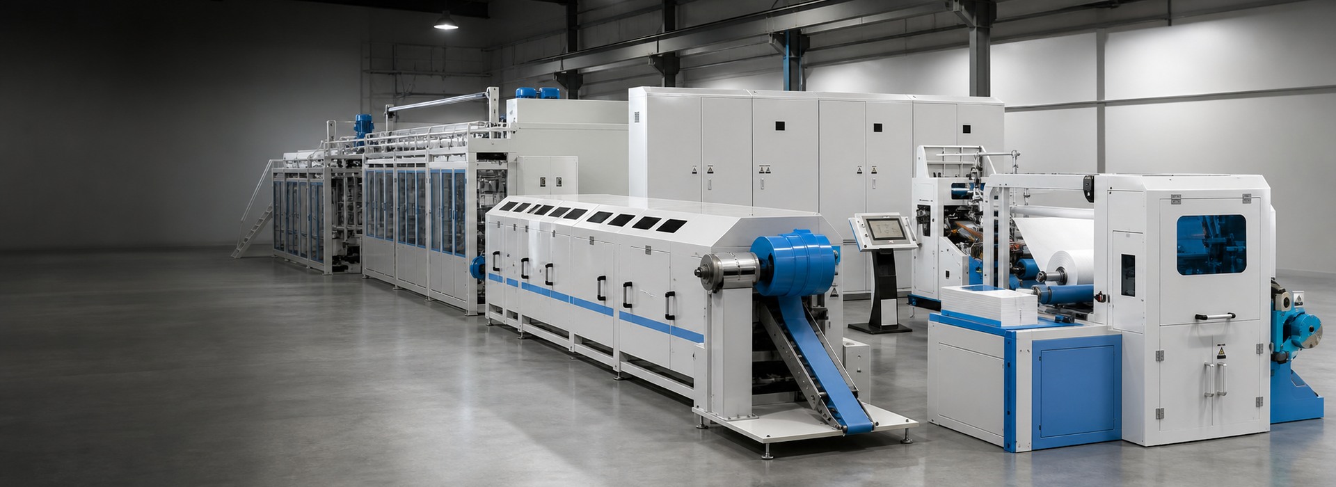 Plan a tissue line that runs as one synchronized system