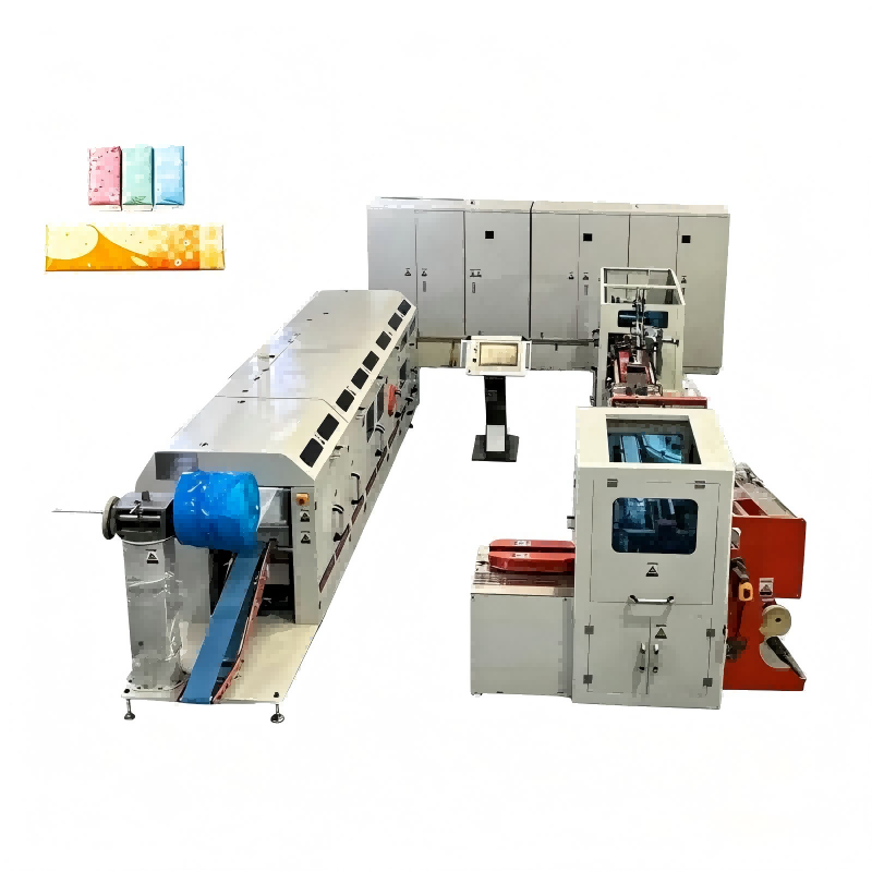 Full Servo Dual-Channel Handkerchief Tissue Production Line DB-HK-220P